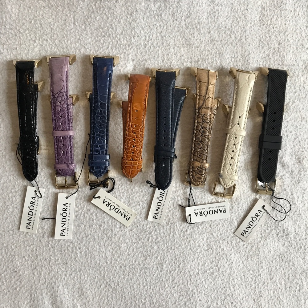 PANDORA Gold Trim Watch Bands